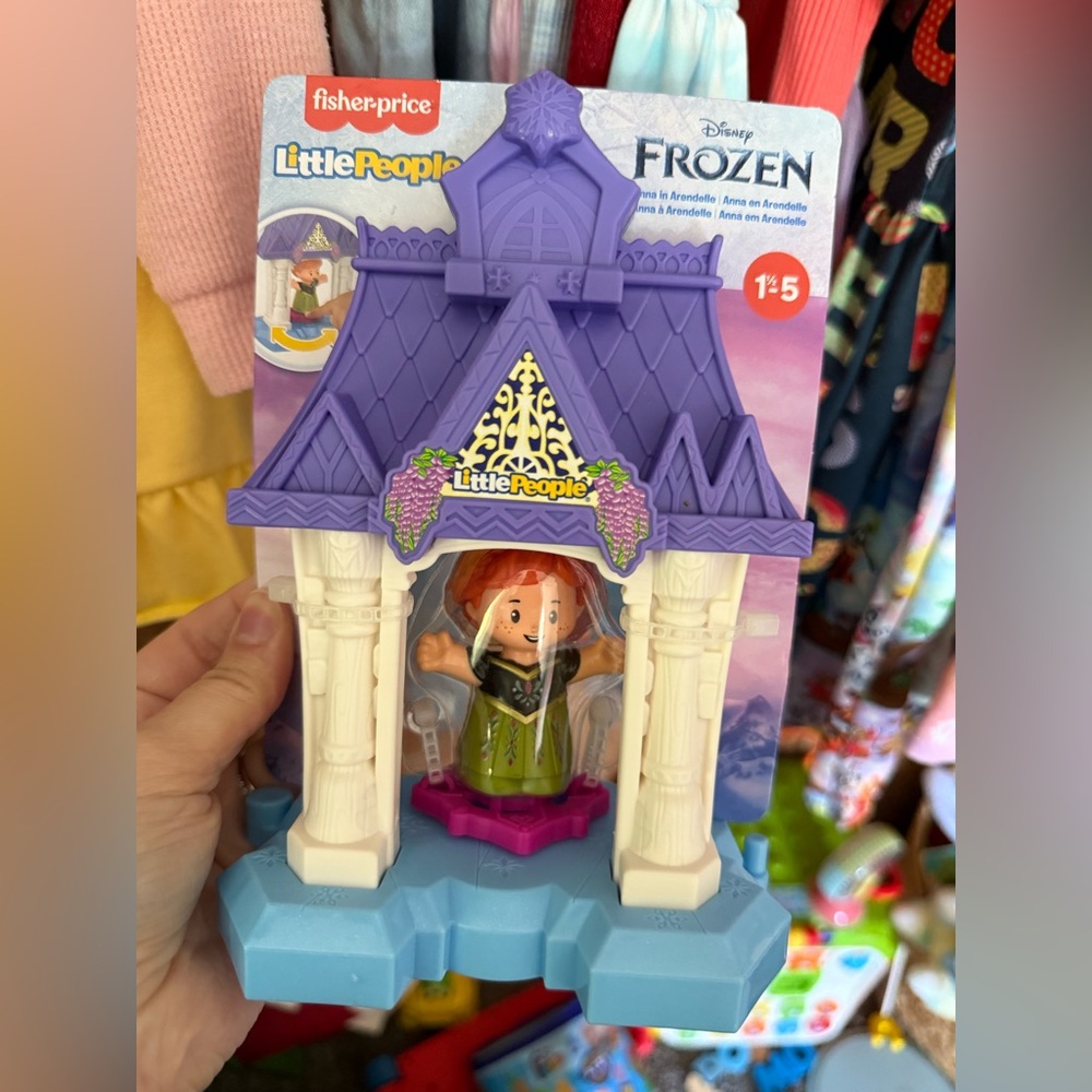 Fisher-Price Disney Frozen Little People Playset - Purple and Blue